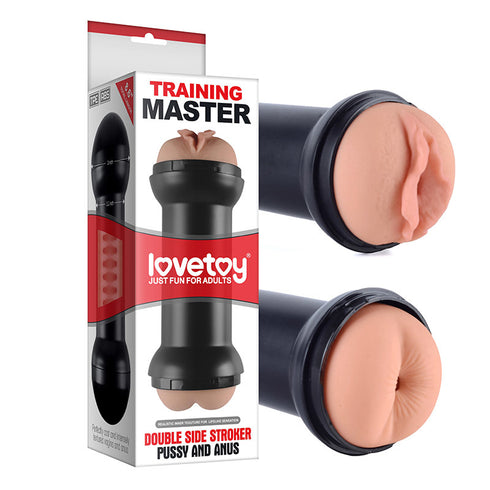 Traning Master Double Side Stroker-Pussy and Anus